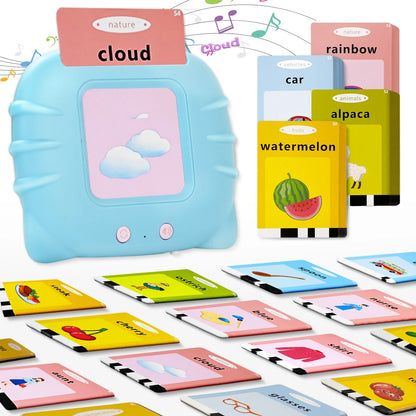 Talking Flash Cards- Alphabet Pocket Speech Toys -Therapy -Sensory Toys -Educational Fun & Games 