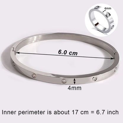  Bangle/ Ring Set -Stainless Steel Jewelry 
