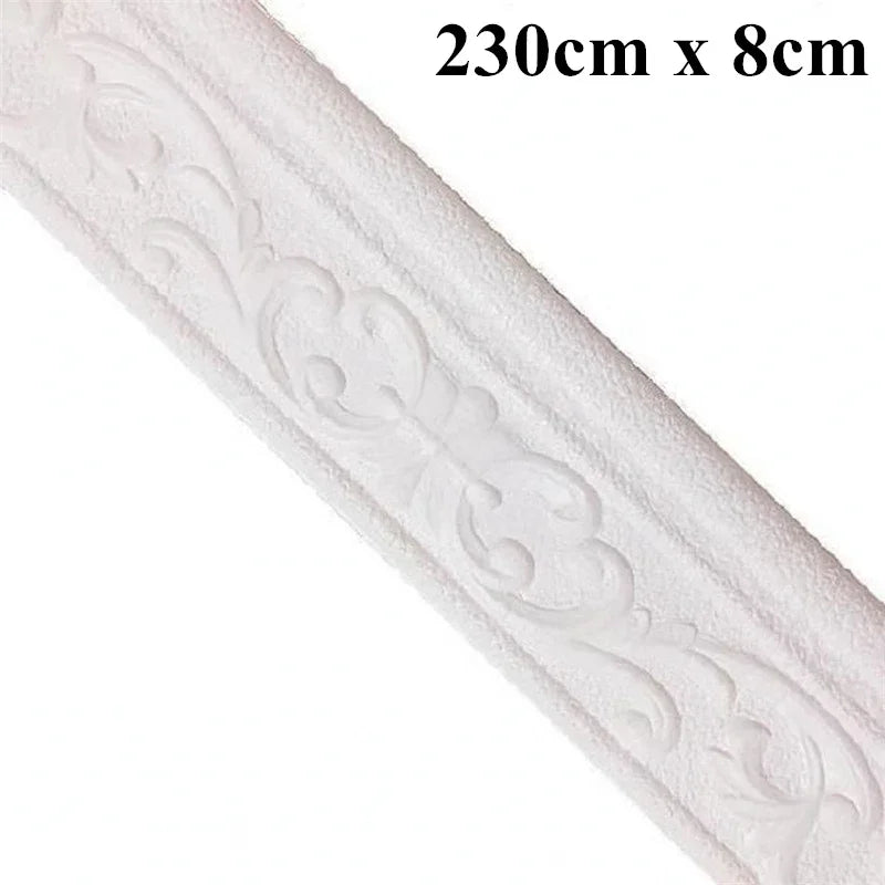 3D Foam Wall Edge Strip- Great For Baby Proofing Home ! 