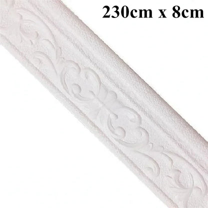 3D Foam Wall Edge Strip- Great For Baby Proofing Home ! 