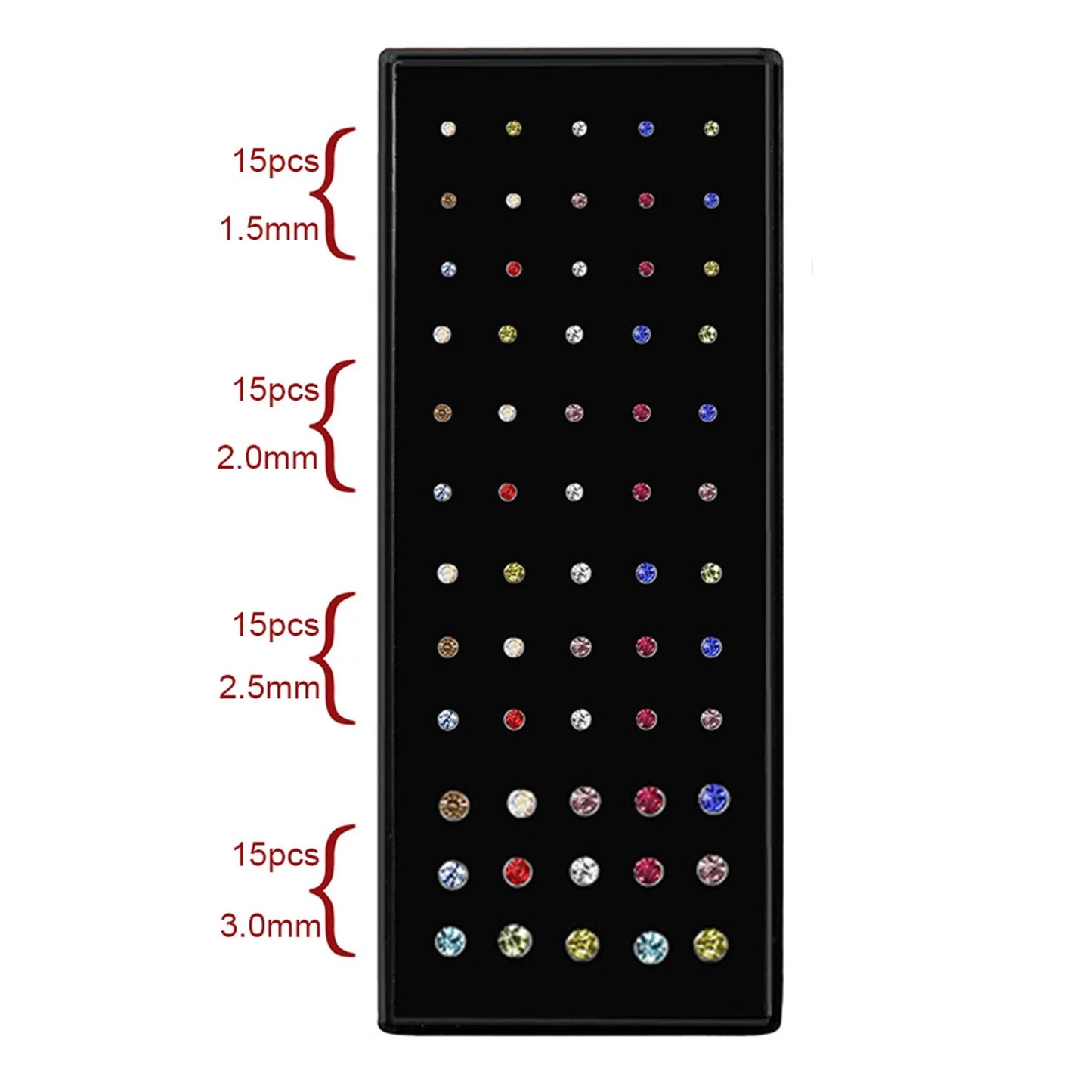 60Pcs Nose Studs for Women Men 316L Stainless Steel CZ Nose Piercing Jewelry L Shaped Nose Rings Bone Nose Ring Hoop 22G Flat Back Nose Stud 16 Gauge Nose Jewelry Ring 16 Gauge Hoop Earrings