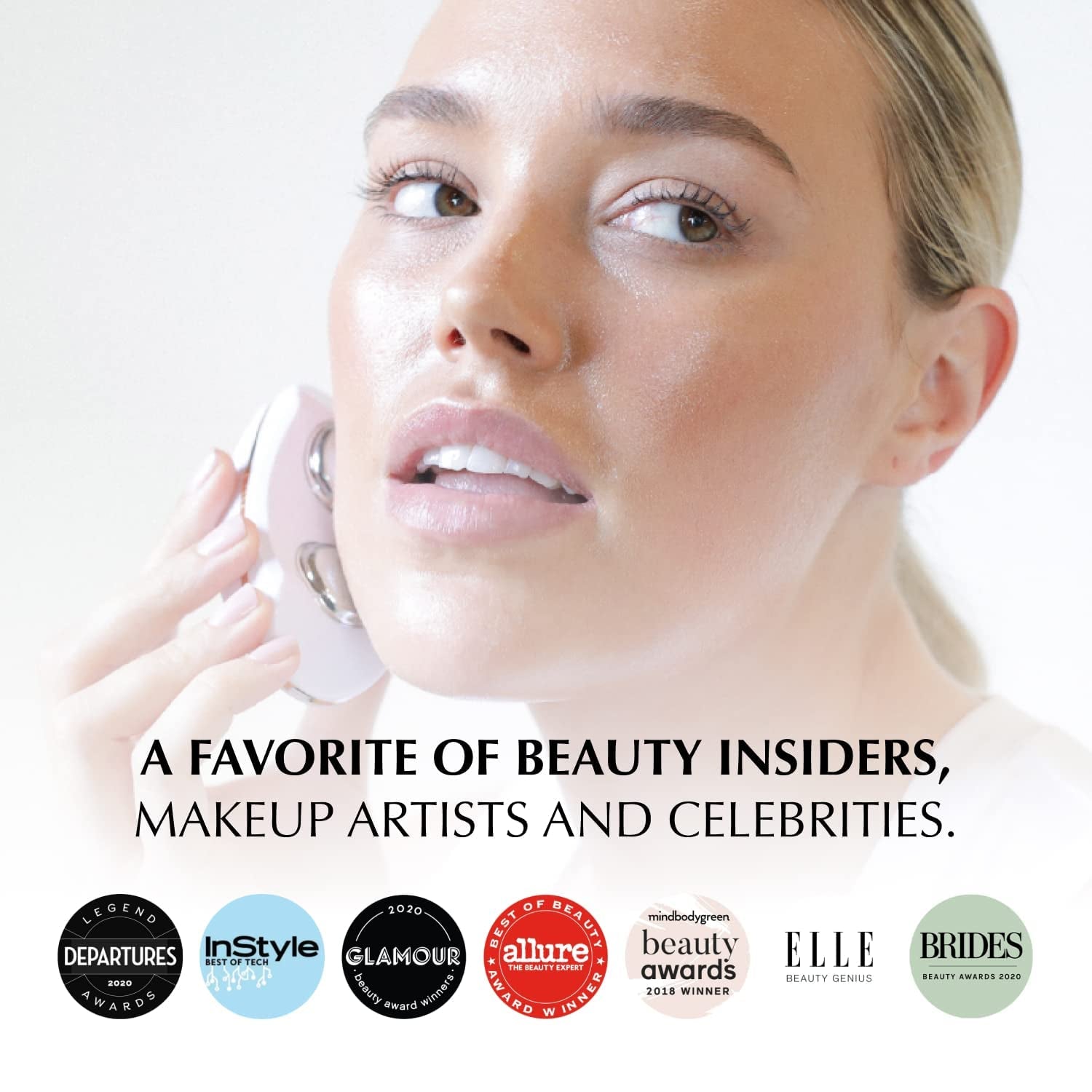 Unlock Radiant Skin: OX Microcurrent Facial Device with Organic Crystal Gel for Home Sculpting, Lifting & Contouring!