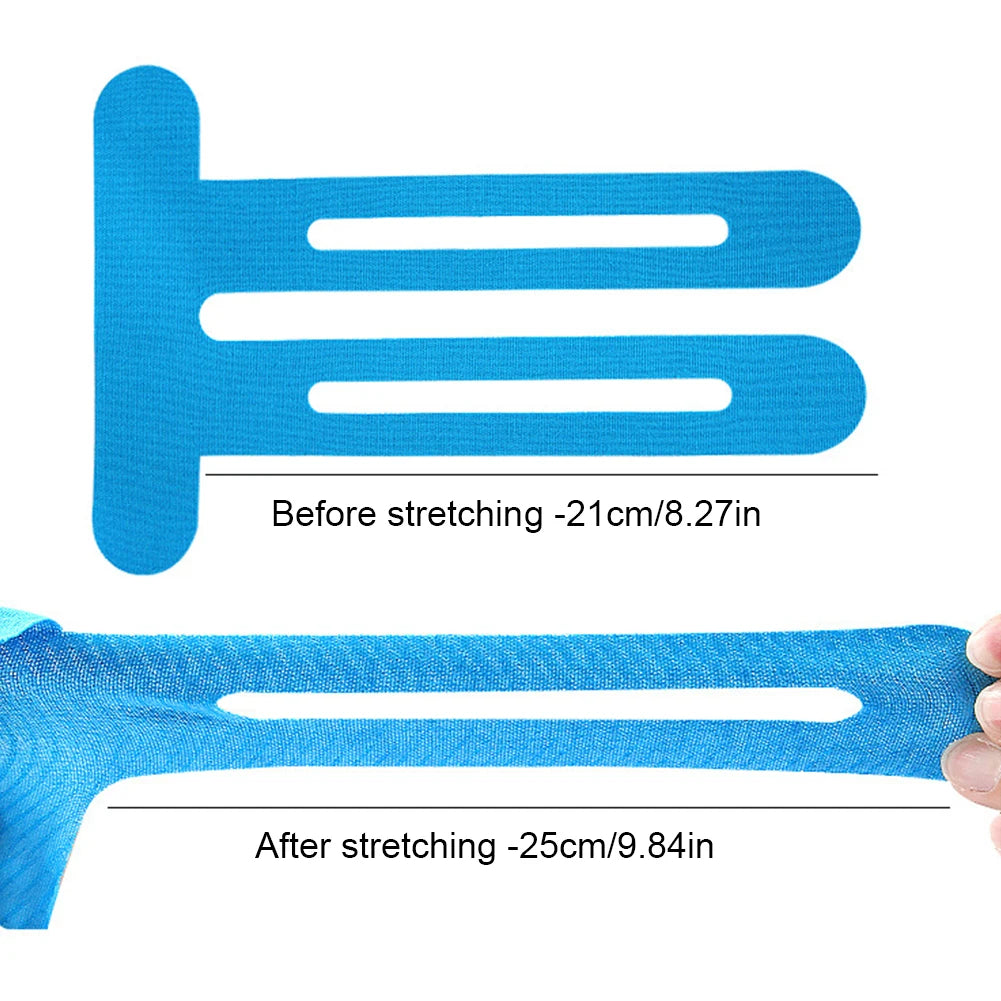 10/5 Pcs Breathable Kinesiology Tape - Cotton Athletic Support Patches for Knee Stability & Sports Protection