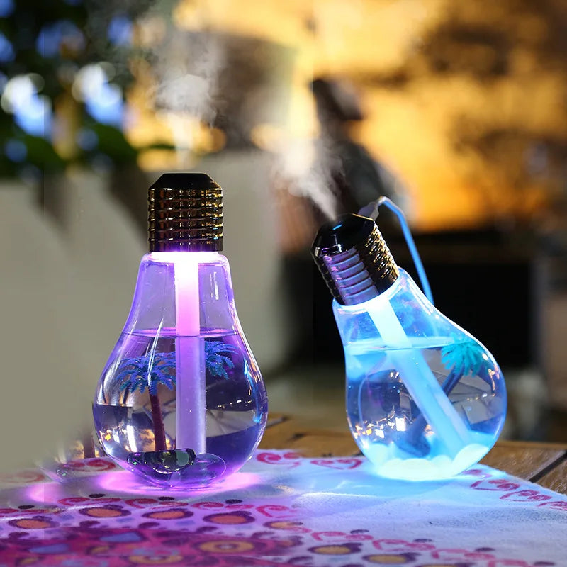 Vibrant Mini Nightlight Humidifier - Perfect for Cozy Spaces!