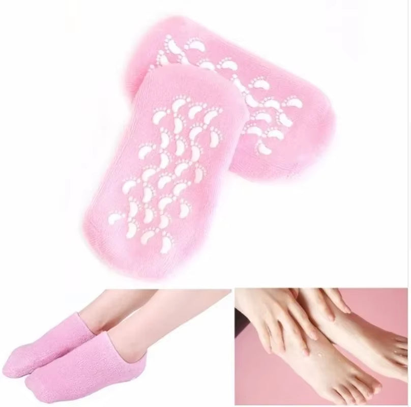 Gel Socks- 1 Pair  -Moisturizing - Beauty Foot Care - Feet Care