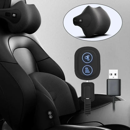 Car Neck Cushion Lumbar Support Electric Men Massage Neck Car Neck Pillow Outdoor Accessories Home Car Massage Neck Pillow Waist