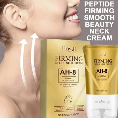 Revitalize Your Neck: Whitening & Firming Wrinkle Cream with Massage Roller for Youthful Skin