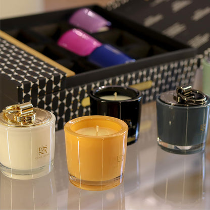 Luxury Aromatherapy Scented Candle Gift Set | 9 Premium Soy Candles with Magnetic Gift Box | Essential Oil Infused | 140 Hour Burn Time