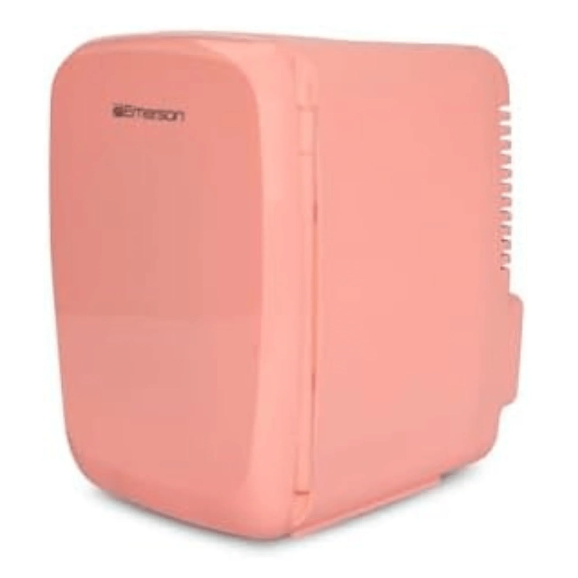 Compact Mini Fridge Cooler with Secure Latch - Perfect for 6 Cans on the Go!