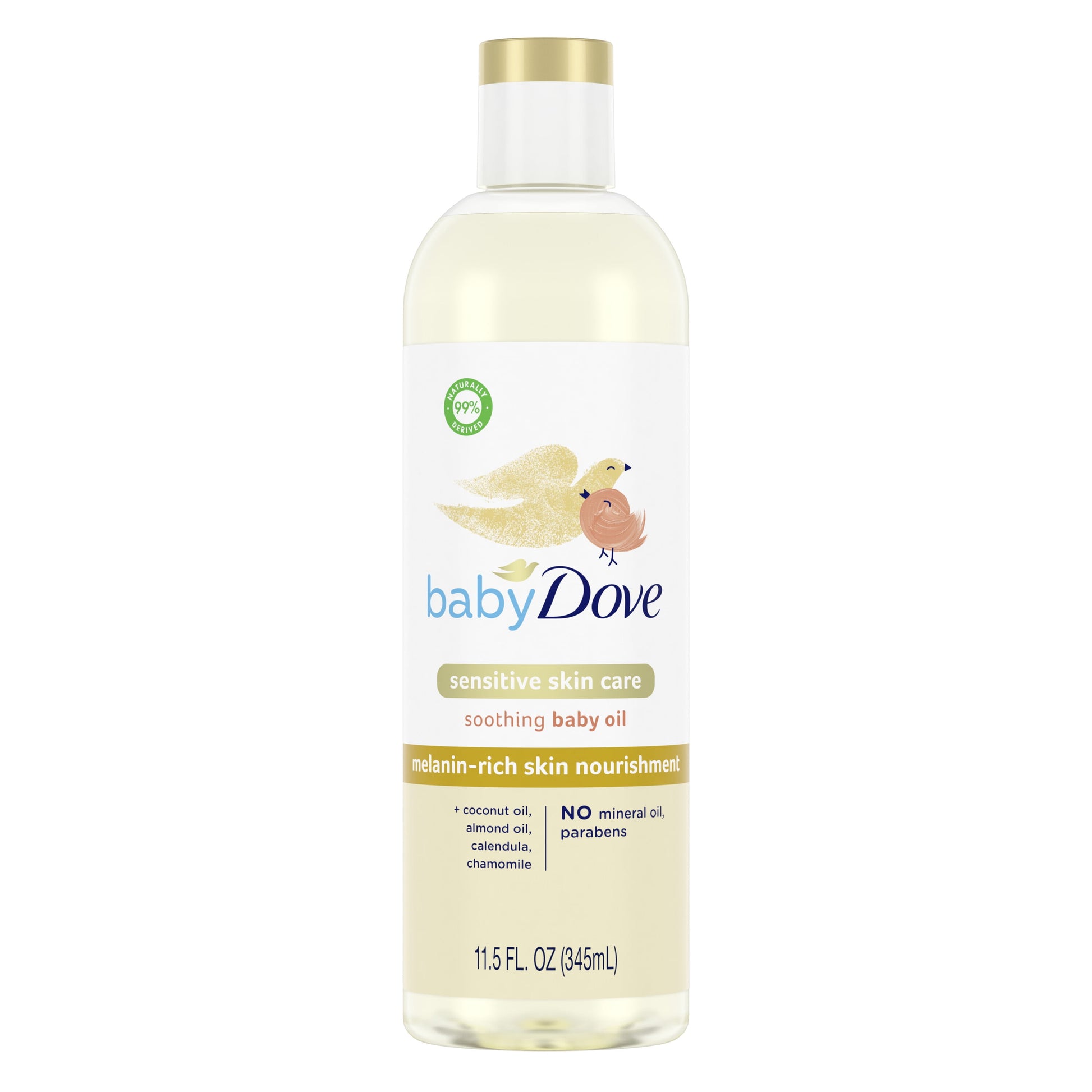  Melanin-Rich Skin Nourishment Baby Oil Sensitivity All Newborn Skin, 11.5 Oz