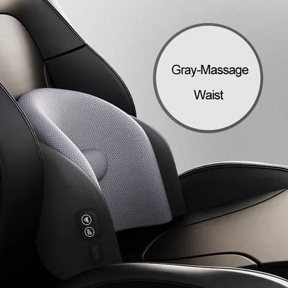 Car Neck Cushion Lumbar Support Electric Men Massage Neck Car Neck Pillow Outdoor Accessories Home Car Massage Neck Pillow Waist