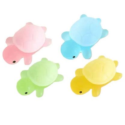 Little Turtle Handmade Essential Oil Soap -4 Pieces -Sensory fun for Bathing-Easy to Bring When Traveling 