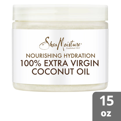 (2 Pack)  100% Extra Virgin Coconut Oil Nourishing Hydration, 14.5 Oz