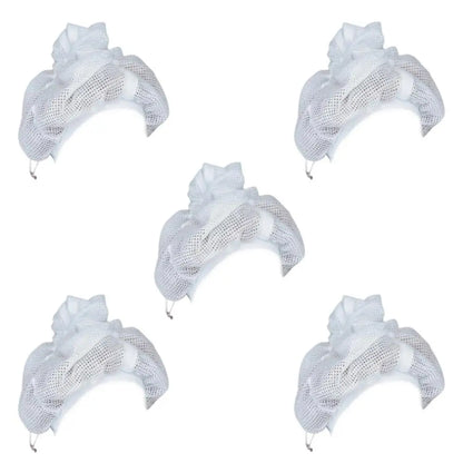 1/3/5 Pcs Net Plopping Caps for Drying Curly Hair with Drawstring Large Shower Caps Adjustable Net Plopping Bonnet Mesh Hat