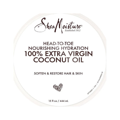 (2 Pack)  100% Extra Virgin Coconut Oil Nourishing Hydration, 14.5 Oz
